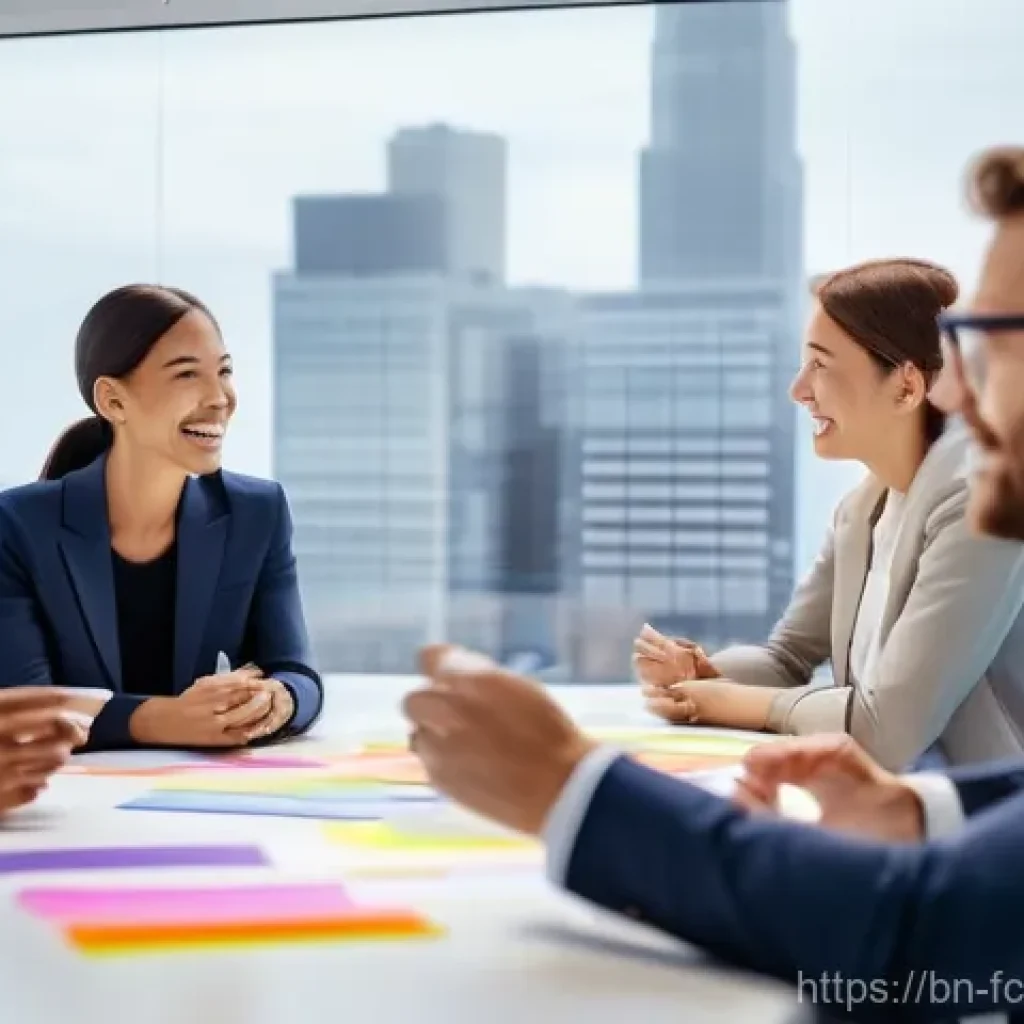 창의적인 리더십의 중요성 - **Prompt 1: Creative Brainstorming Session**
    "A diverse team of professionals, impeccably dresse...